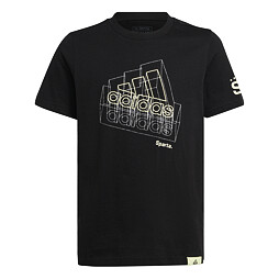Triko Sparta adidas Sparta. černé dětské